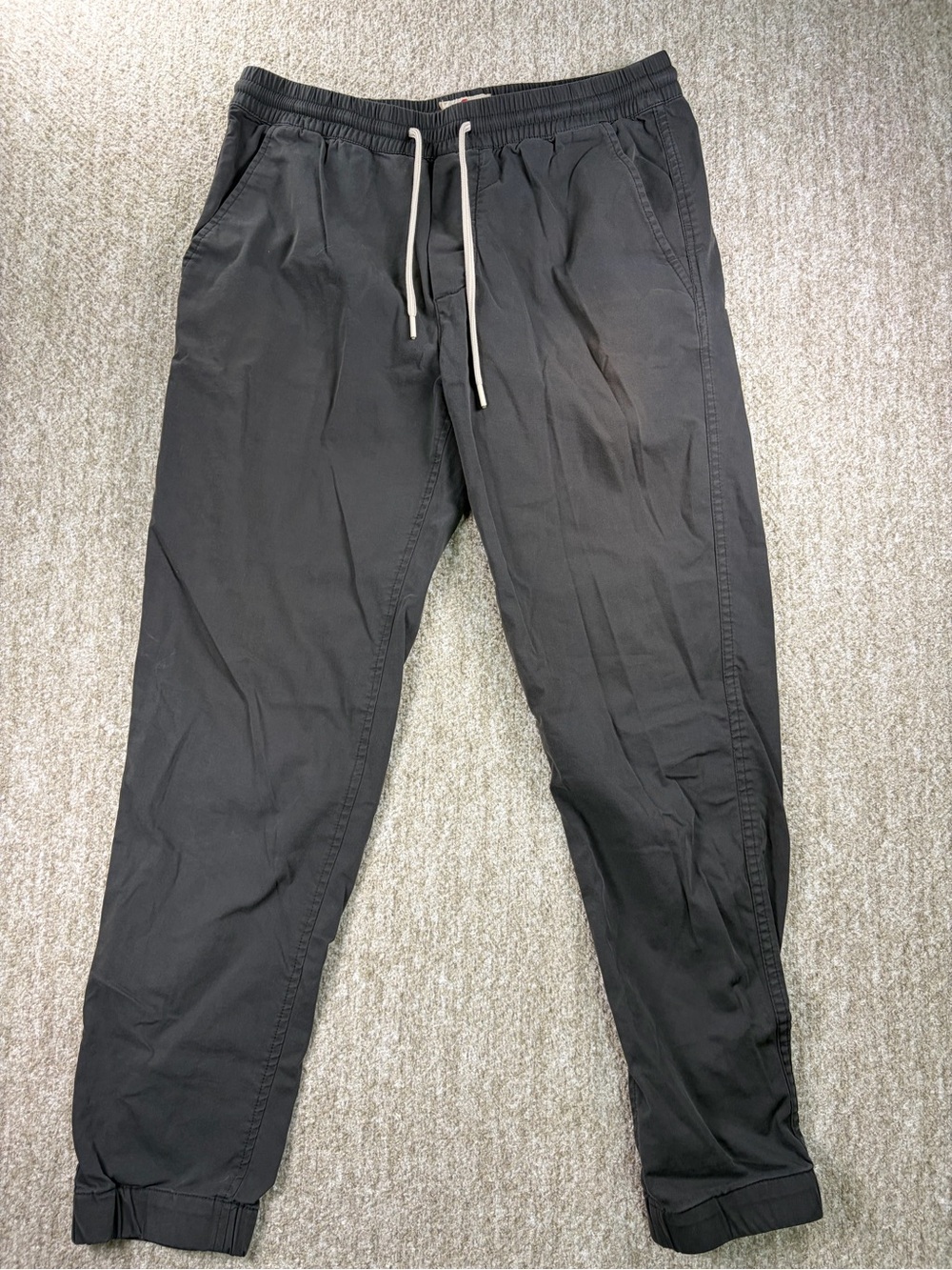 Marine Layer Charcoal Drawstring Joggers